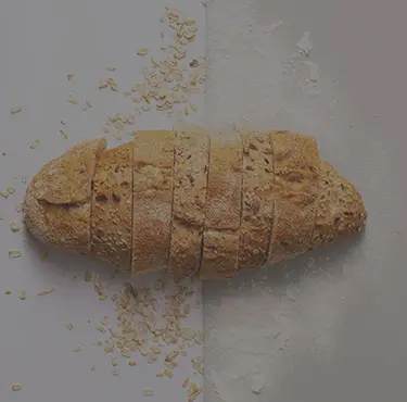 Bild på ett bröd med gluten som man inte kan äta om man har glutenintolerans