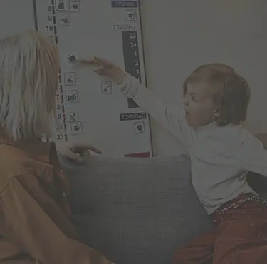 Barn utför en övning för att utreda om hen har ADHD